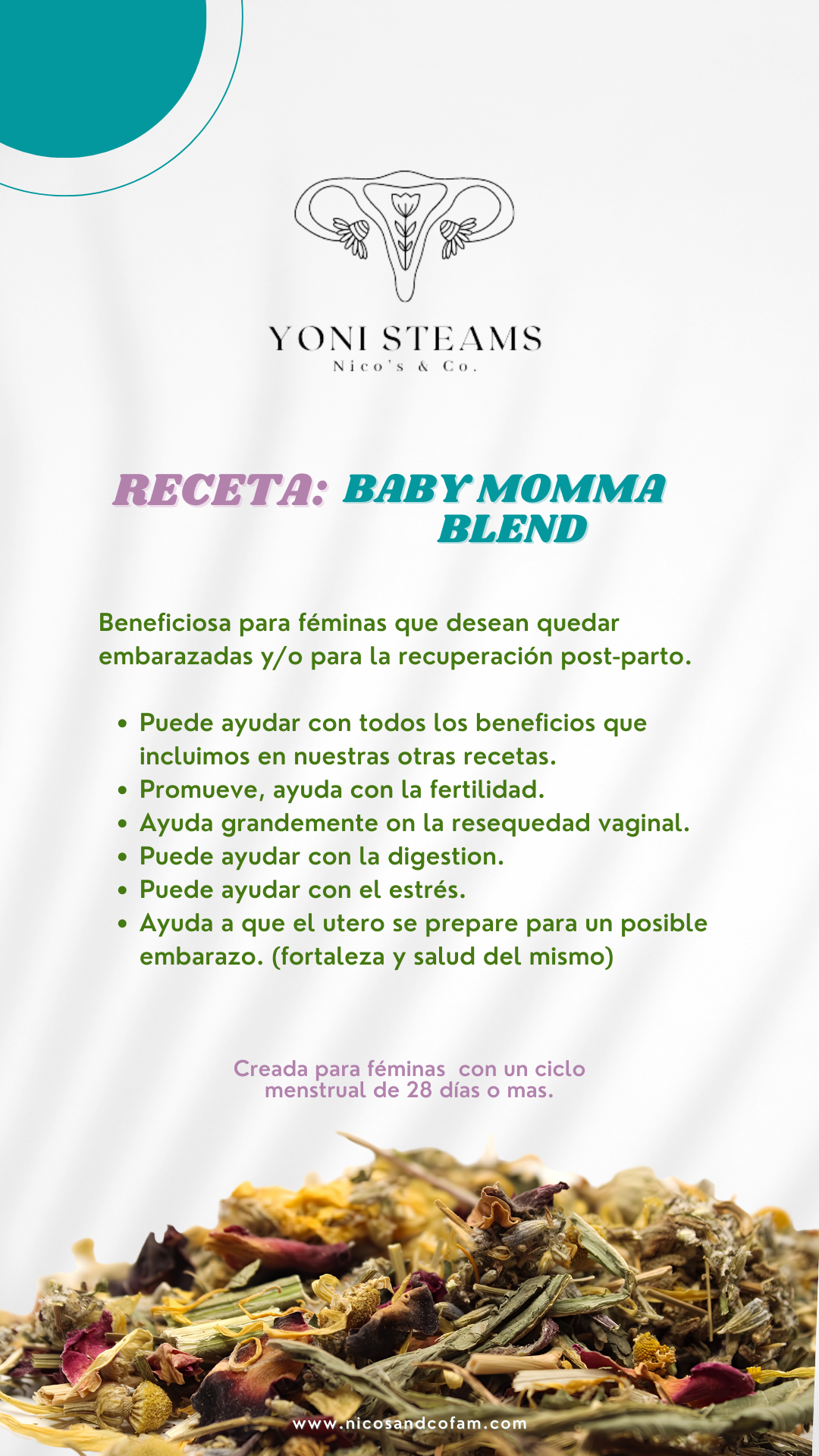 “Baby Momma” Yoni Steam