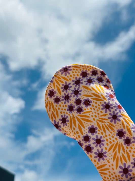 Fall Flowers Cloth Pad